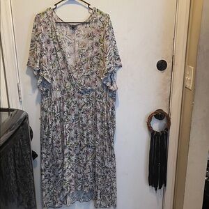 Torrid Multicolor Floral Maxi Dress